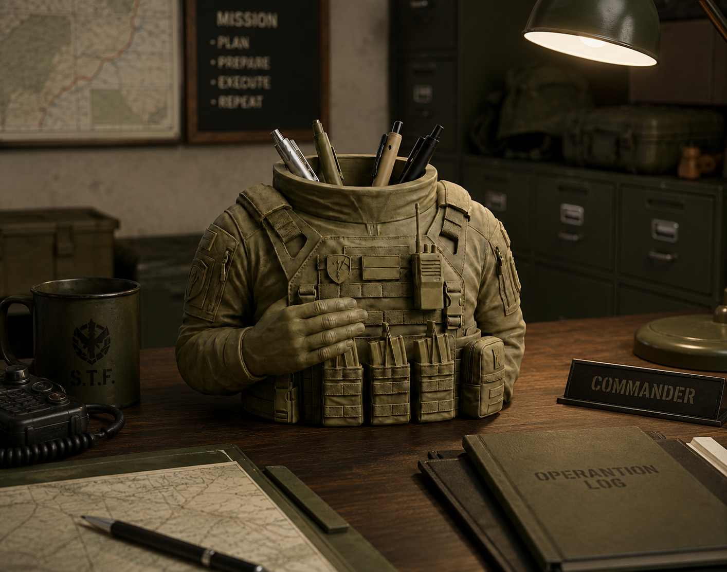 Μολυβοθήκη tactical γιλέκο