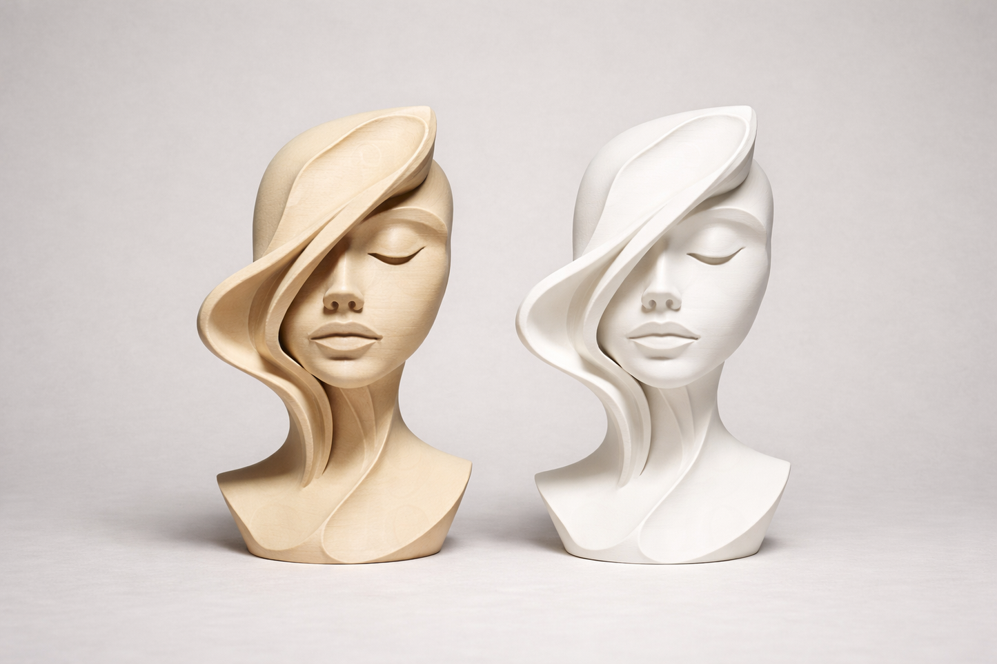 Διακοσμητικό γλυπτό-γυναικείο πρόσωπο